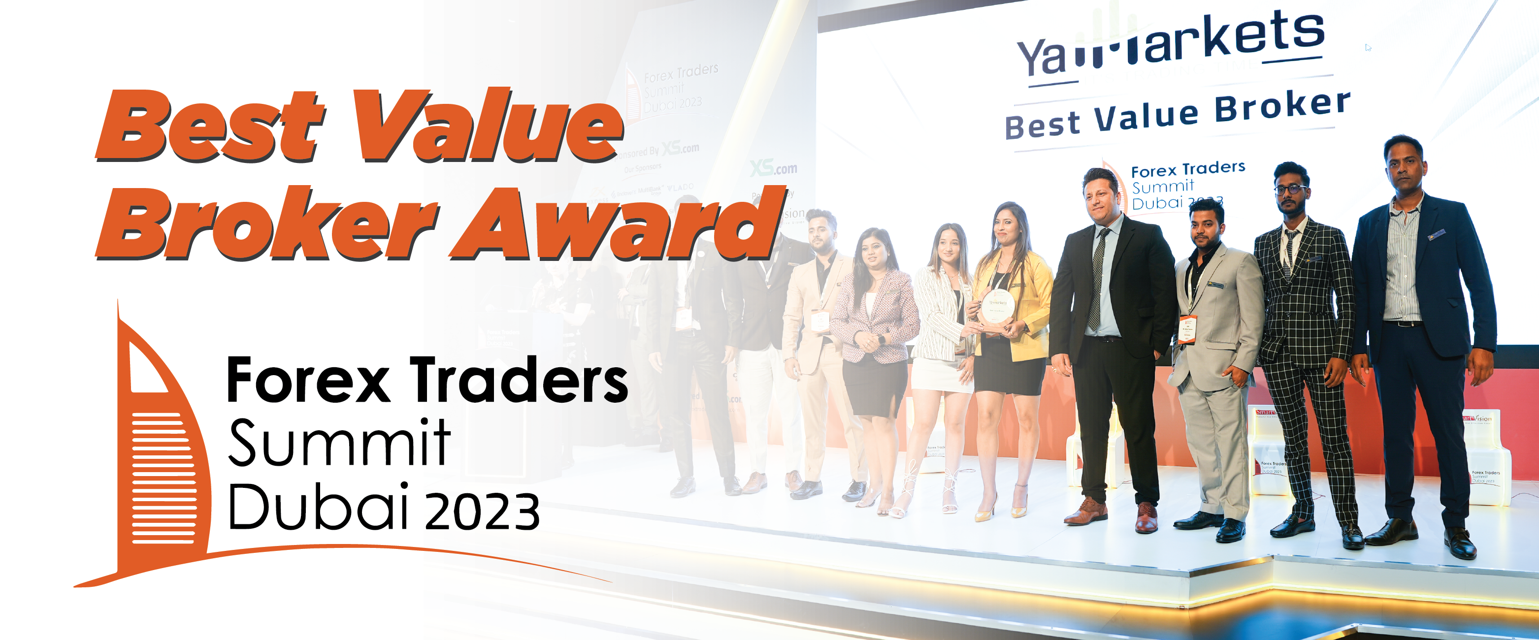 Best Value Broker Award at the Forex Summit 2023